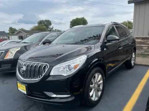 Black 2017 BUICK ENCLAVE PREMIUM for sale in Scottsburg, IN