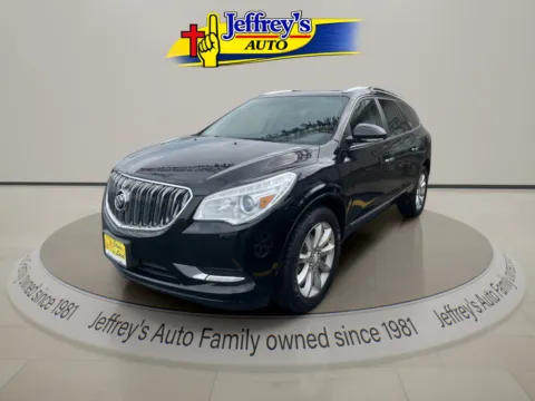 Black 2017 BUICK ENCLAVE PREMIUM for sale in Scottsburg, IN