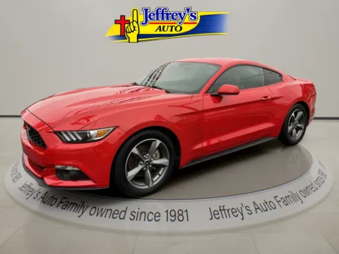 Red 2016 FORD MUSTANG ECOBOOST for sale in Scottsburg, IN