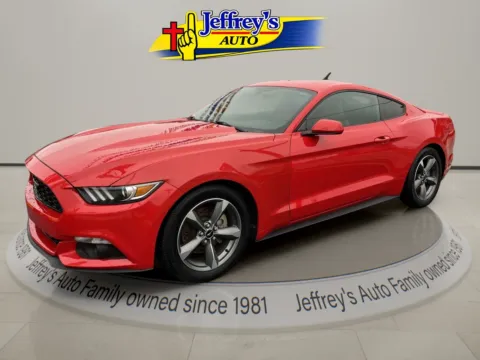 Red 2016 FORD MUSTANG ECOBOOST for sale in Scottsburg, IN