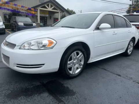 White 2012 CHEVROLET IMPALA LT FLEET for sale in Scottsburg, IN