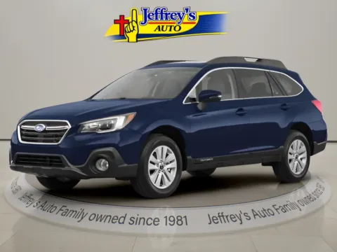 Blue 2018 SUBARU OUTBACK 2.5I PREMIUM for sale in Scottsburg, IN