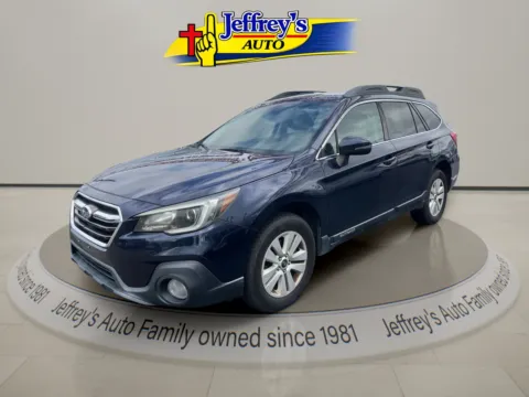 Blue 2018 SUBARU OUTBACK 2.5I PREMIUM for sale in Scottsburg, IN