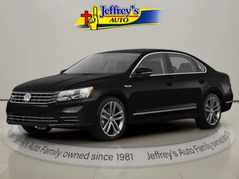 Black 2017 VOLKSWAGEN PASSAT 1.8T R-LINE for sale in Scottsburg, IN