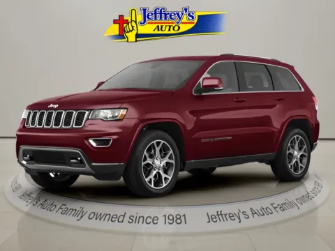 Red 2018 JEEP GRAND CHEROKEE LIMITED for sale in Scottsburg, IN