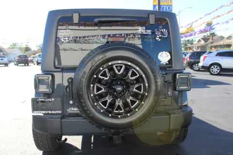 Another view of 2017 JEEP WRANGLER UNLIMI SAHARA for sale in Scottsburg, IN at Jeffrey's Auto Exchange, Inc.