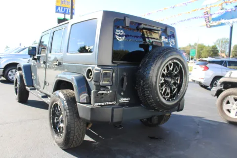 Photos of 2017 JEEP WRANGLER UNLIMI SAHARA for sale in Scottsburg, IN at Jeffrey's Auto Exchange, Inc.