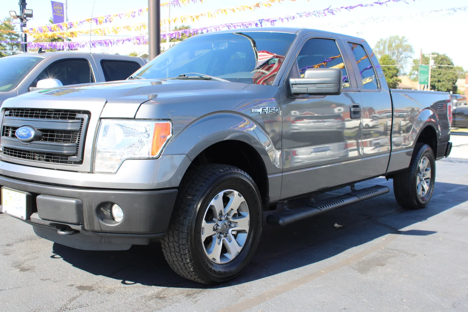 Gray 2014 FORD F-150 XL for sale in Scottsburg, IN