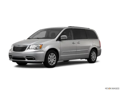 Silver 2012 CHRYSLER TOWN AND COUNTR TOURING for sale in Scottsburg, IN