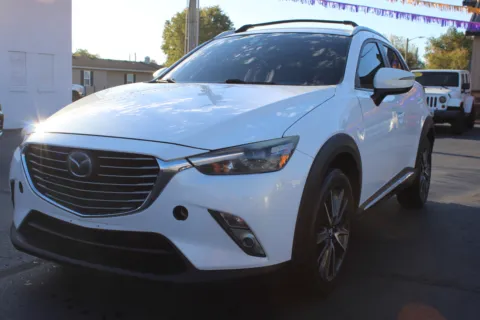White 2016 MAZDA CX-3 GRAND TOURING for sale in Scottsburg, IN