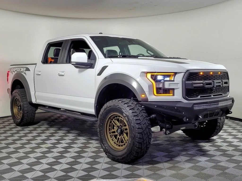 White 2018 Ford F-150 Raptor for sale in Madison, NC