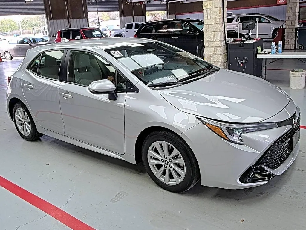 Silver 2024 Toyota Corolla Hatchback SE for sale in Madison, NC