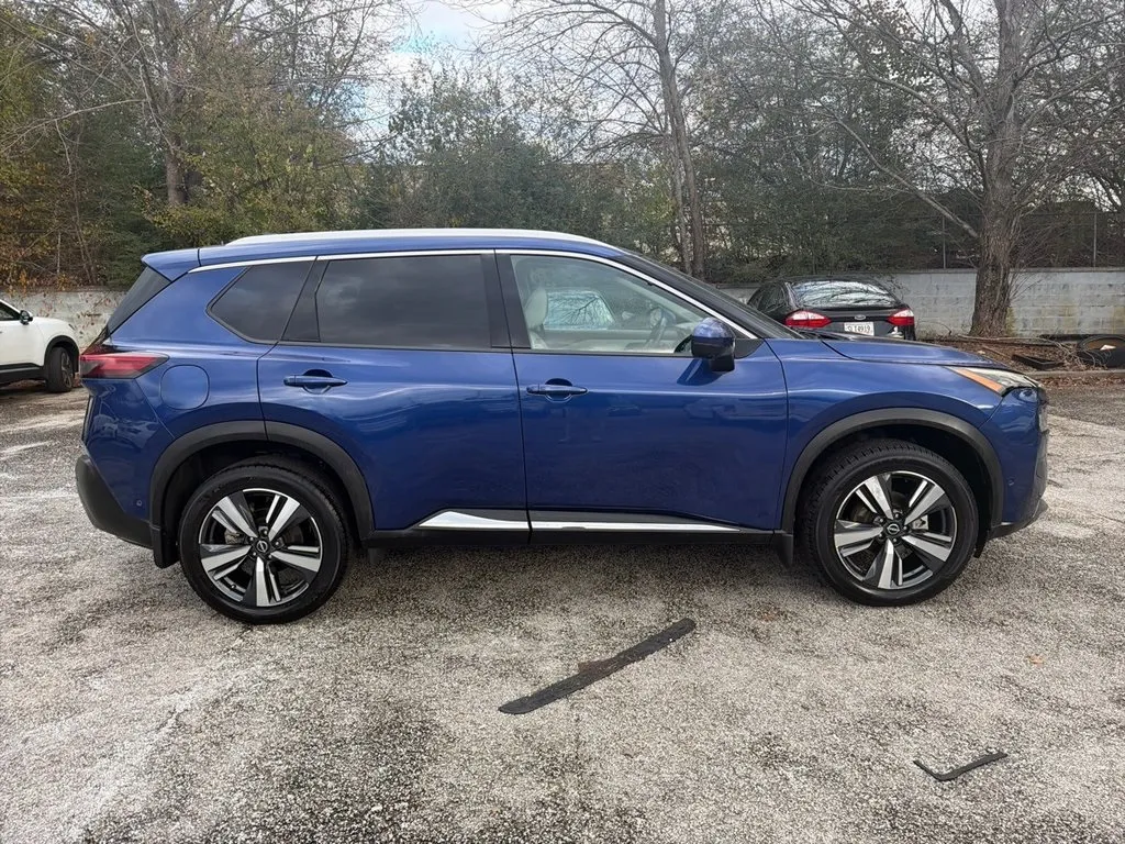 Blue 2022 Nissan Rogue SL for sale in Madison, NC