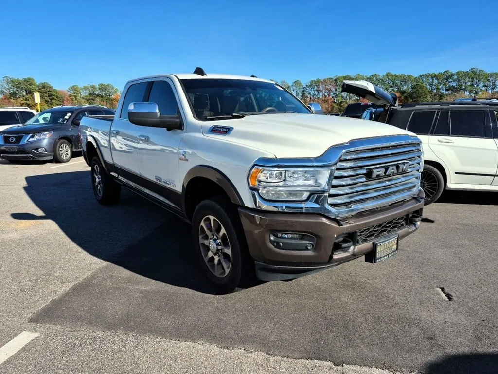 White 2020 Ram 2500 Laramie Longhorn for sale in Madison, NC