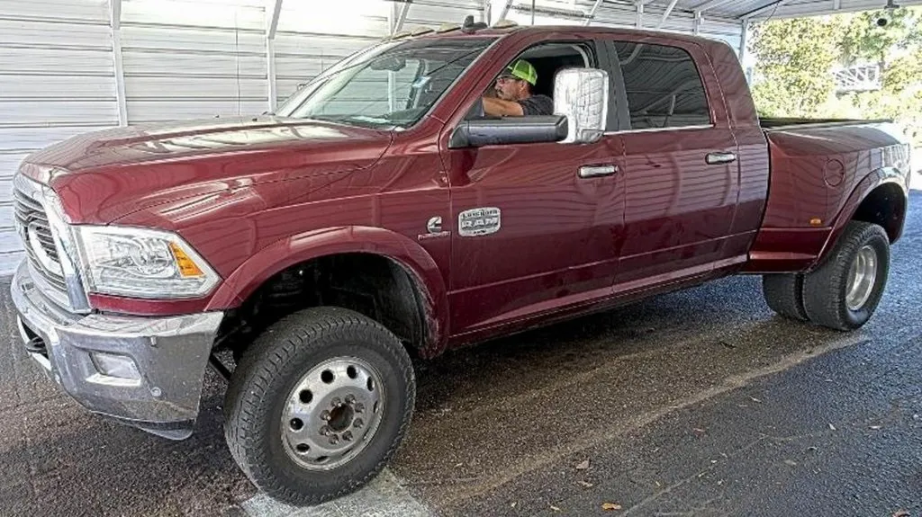 Red 2018 Ram 3500 Laramie Longhorn for sale in Madison, NC