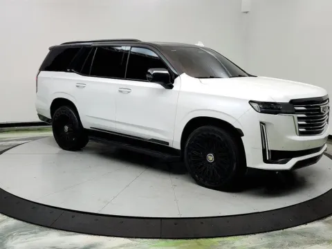 White 2022 Cadillac Escalade Premium Luxury Platinum for sale in Madison, NC