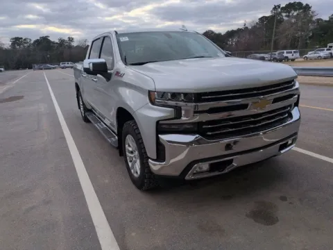Silver 2020 Chevrolet Silverado 1500 LTZ for sale in Madison, NC
