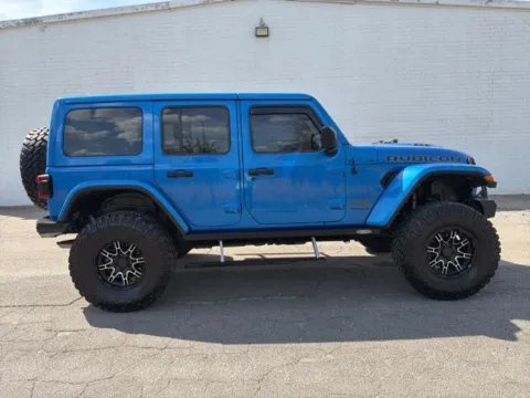 Blue 2021 Jeep Wrangler Unlimited Rubicon 392 for sale in Madison, NC