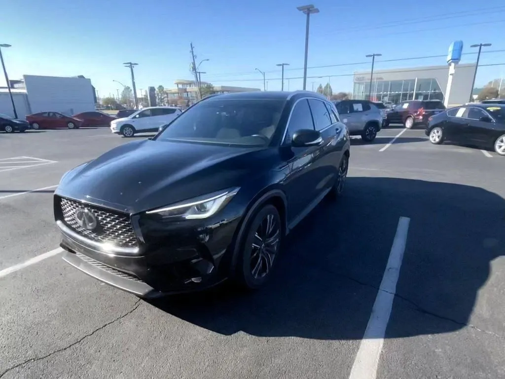 Black 2022 INFINITI QX50 LUXE for sale in Madison, NC