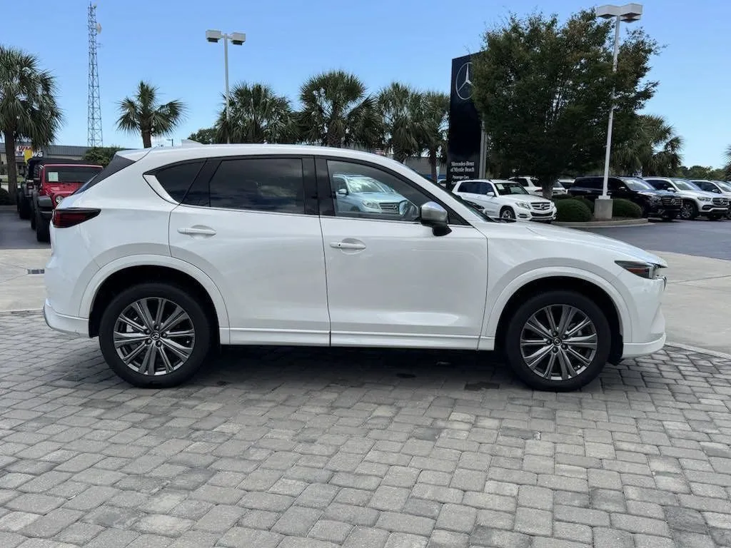 White 2024 Mazda CX-5 2.5 Turbo Signature for sale in Madison, NC