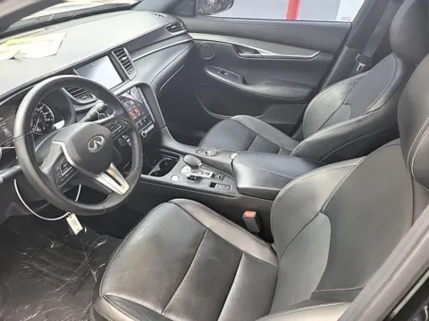 Black 2022 INFINITI QX50 LUXE for sale in Madison, NC