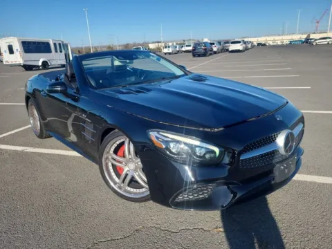 Black 2017 Mercedes-Benz SL-Class SL 550 for sale in Madison, NC