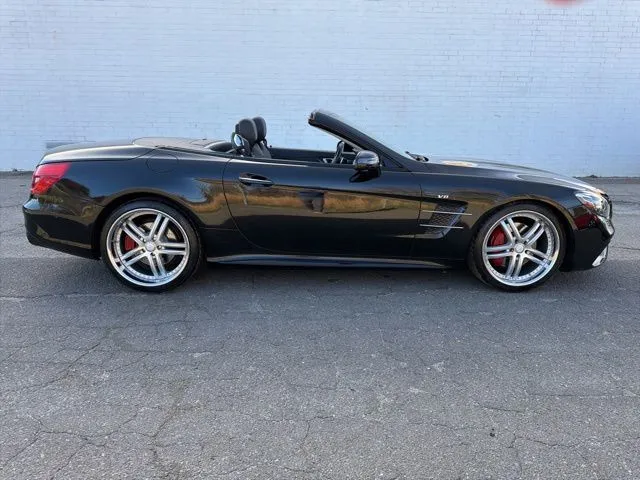 Black 2017 Mercedes-Benz SL-Class SL 550 for sale in Madison, NC