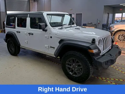 White 2024 Jeep Wrangler Sport RHD for sale in Madison, NC