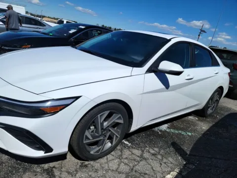 White 2025 Hyundai Elantra Limited for sale in Madison, NC