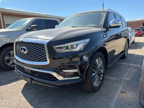 Black 2018 INFINITI QX80 for sale in Madison, NC