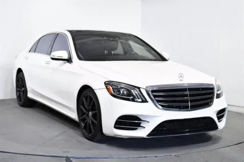 White 2018 Mercedes-Benz S-Class S 560 for sale in Madison, NC