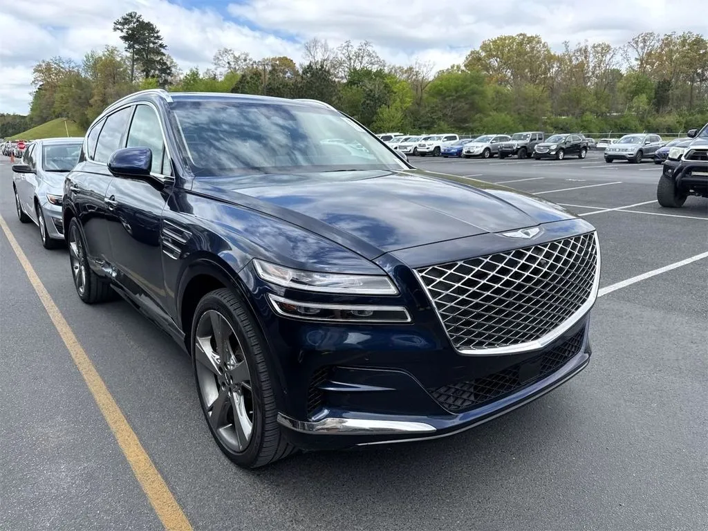 Blue 2021 Genesis GV80 3.5T for sale in Madison, NC