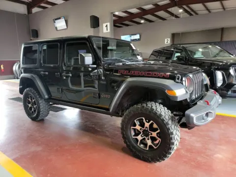 Black 2020 Jeep Wrangler Unlimited Rubicon for sale in Madison, NC