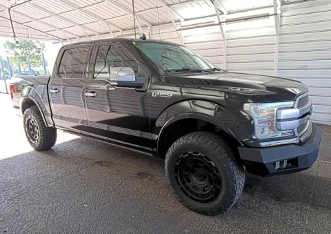 Black 2018 Ford F-150 Platinum for sale in Madison, NC