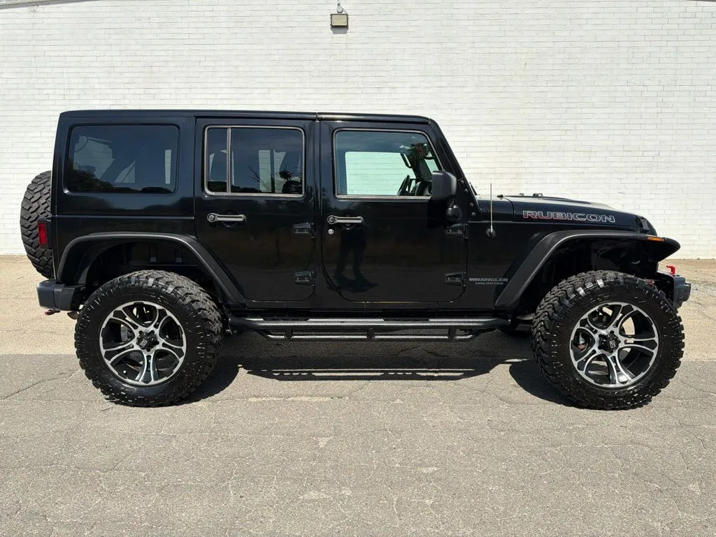 Black 2016 Jeep Wrangler Unlimited Rubicon for sale in Madison, NC