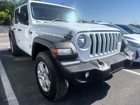White 2021 Jeep Wrangler Unlimited Sport RHD for sale in Madison, NC