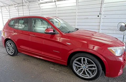 Red 2016 BMW X3 xDrive28d for sale in Madison, NC