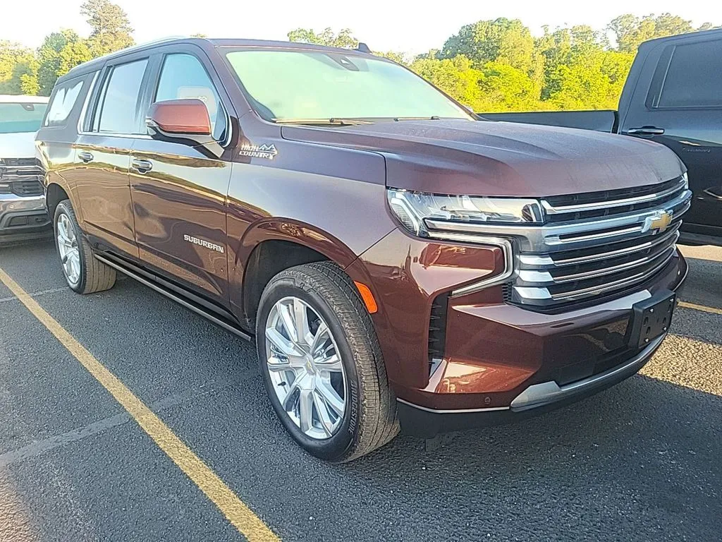 Red 2022 Chevrolet Suburban High Country for sale in Madison, NC