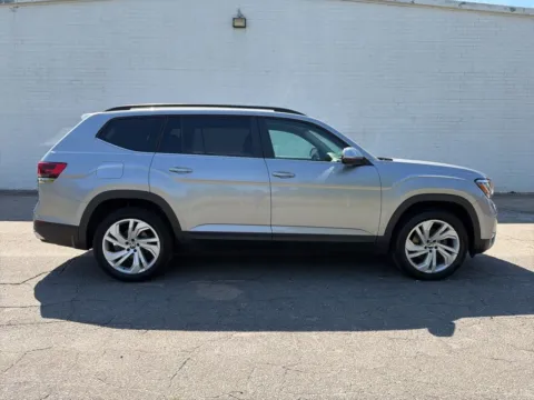 Silver 2021 Volkswagen Atlas 3.6L V6 SE w/Technology for sale in Madison, NC