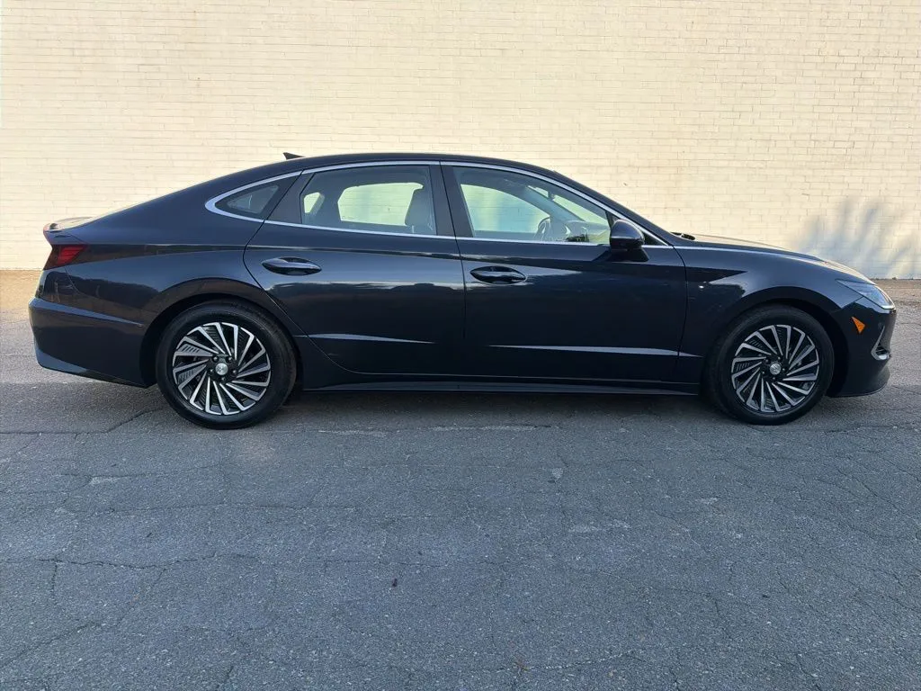 Blue 2021 Hyundai Sonata Hybrid Limited for sale in Madison, NC
