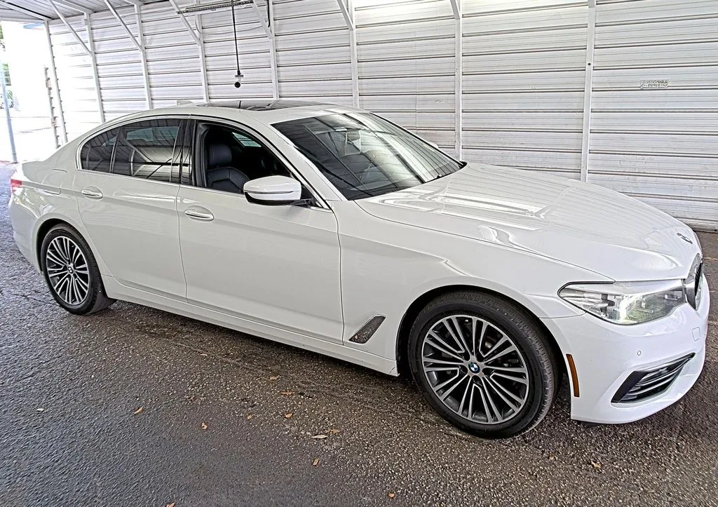 White 2018 BMW 5 Series 540i for sale in Madison, NC