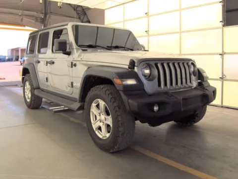Silver 2020 Jeep Wrangler Unlimited Sport S for sale in Madison, NC