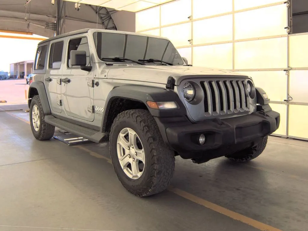 Silver 2020 Jeep Wrangler Unlimited Sport S for sale in Madison, NC