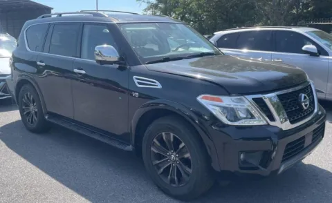 Black 2020 Nissan Armada Platinum for sale in Madison, NC