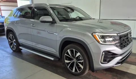 Silver 2025 Volkswagen Atlas Cross Sport 2.0T SEL Premium R-Line for sale in Madison, NC