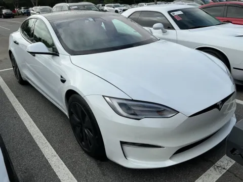 White 2021 Tesla Model S Plaid for sale in Madison, NC