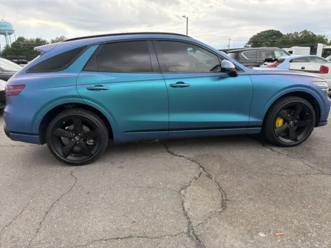 Red 2022 Genesis GV70 3.5T Sport Prestige for sale in Madison, NC