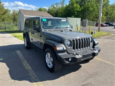 Gray 2022 Jeep Wrangler Unlimited Sport RHD for sale in Madison, NC
