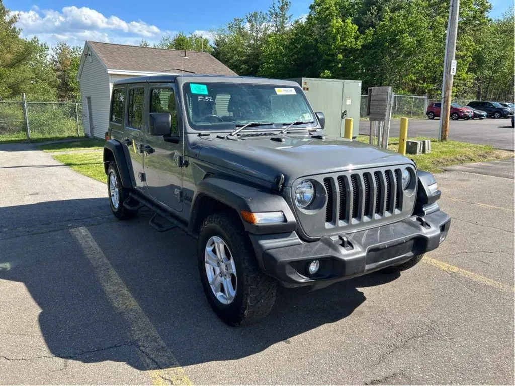 Gray 2022 Jeep Wrangler Unlimited Sport RHD for sale in Madison, NC