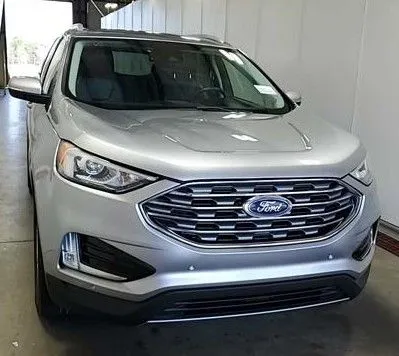 Silver 2020 Ford Edge Titanium for sale in Madison, NC